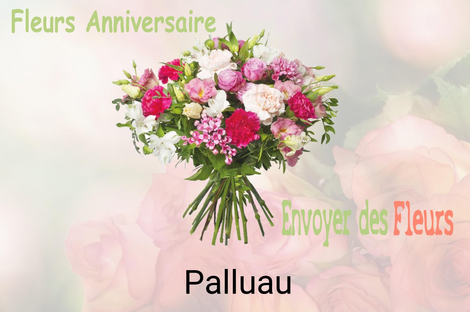 Bouquet de fleurs d’anniversaire livré à Palluau